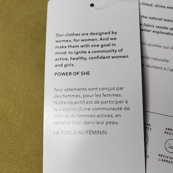 Athleta Headlands Hybrid Cargo Tight Olive Green Womens Size 24 - Picture 9 of 10